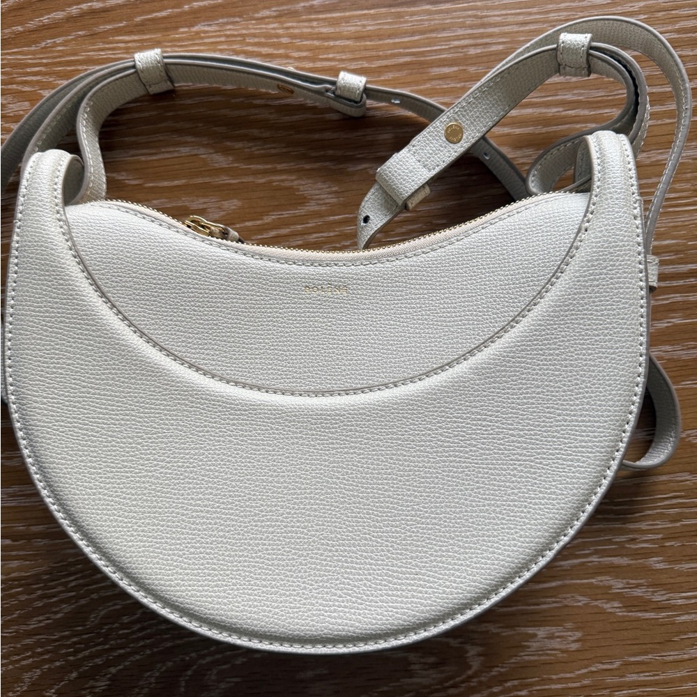 Polene Numero Dix Bag in Chalk